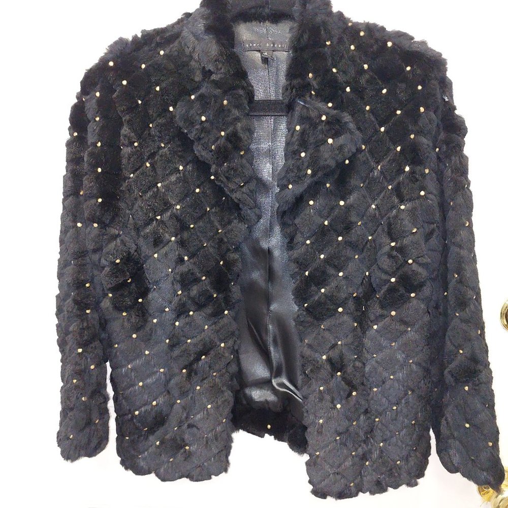 Fantastic Black Fur Jacket